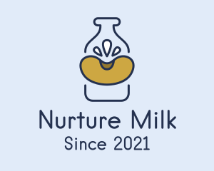 Soy Bean Milk logo design