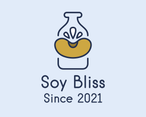 Soy Bean Milk logo design