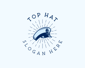 Captain Seafarer Hat logo design