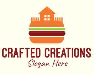 Homemade Burger Sandwich  logo design