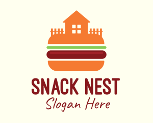 Homemade Burger Sandwich  logo design