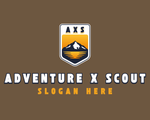 Mountain Adventure Trekking logo design