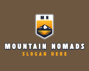 Mountain Adventure Trekking logo design