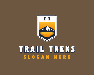 Mountain Adventure Trekking logo design