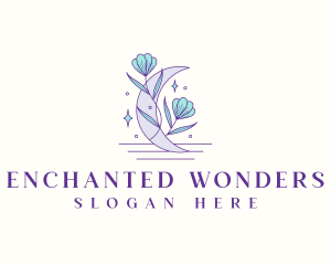 Mystical Flower Moon  logo design