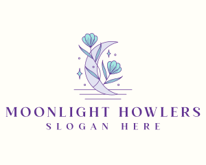 Mystical Flower Moon  logo design