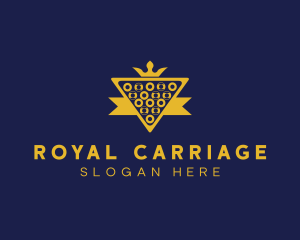 Triangle Royal Billiards logo design