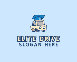 Learn Driving School logo design