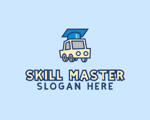 Learn Driving School logo design