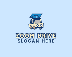 Learn Driving School logo design