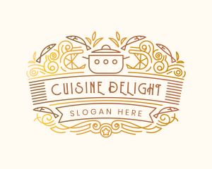 Chef Restaurant Dining logo design