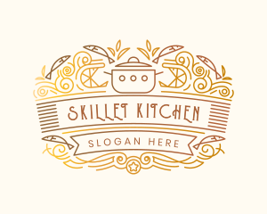 Chef Restaurant Dining logo design