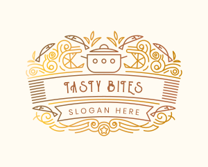 Chef Restaurant Dining logo design