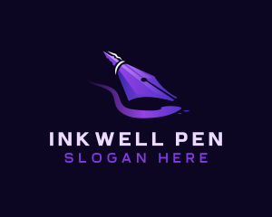 Pen Nib Quill logo