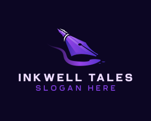 Pen Nib Quill logo