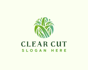 Gardening Grass Cutting logo design