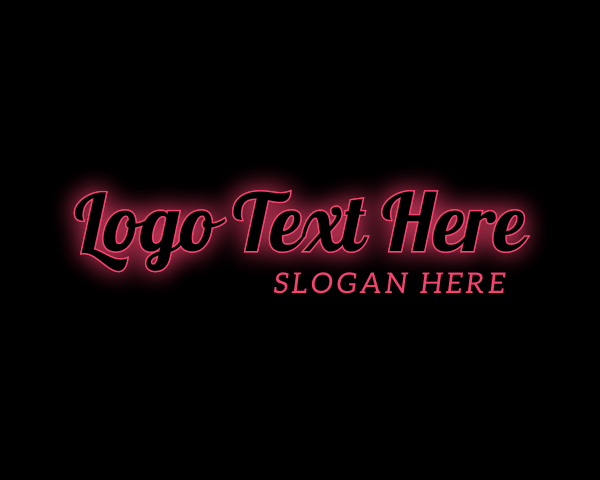 Neon Lights logo example 3