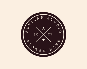 Minimal Retro Brand logo design