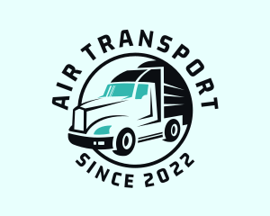 Express Transport Truck logo design