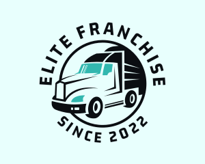 Express Transport Truck logo design