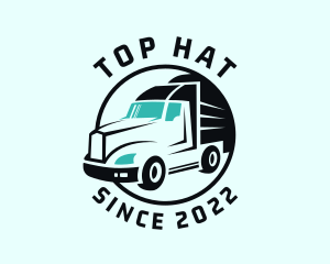 Express Transport Truck logo design