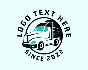 Transportation - Express Transport Truck logo design