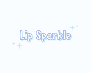 Cute Playful Sparkle logo design