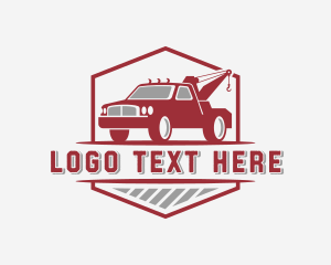 Logistics Tow Truck logo