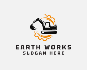 Industrial Cogwheel Excavator logo