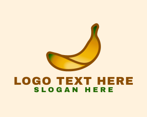 Organic Banana Fruit logo