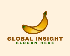 Organic Banana Fruit logo
