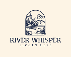 River Nature Mountain logo