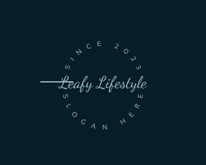 Skincare Lifestyle Business logo design