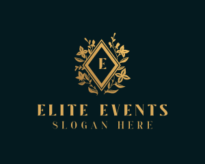 Luxury Ornament Event Planner  logo design