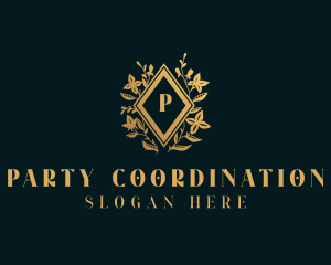 Luxury Ornament Event Planner  logo design