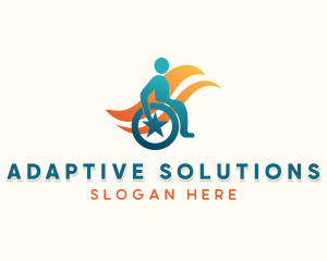 Charity Disability Foundation  logo design