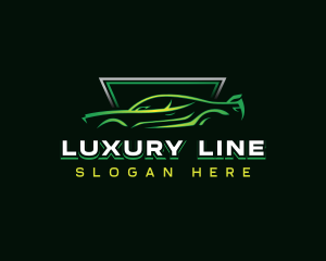 Luxury Car Mechanic logo design