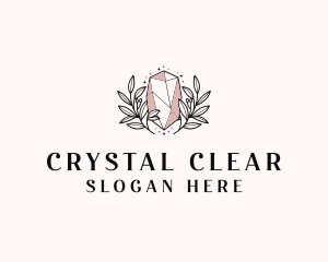 Crystal Leaf  Jewel logo