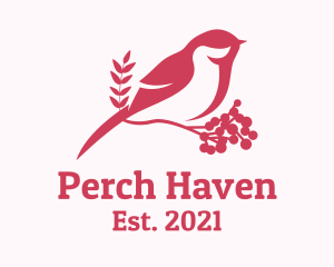 Pink Bird Perch logo