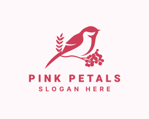 Sparrow Bird Perch logo design