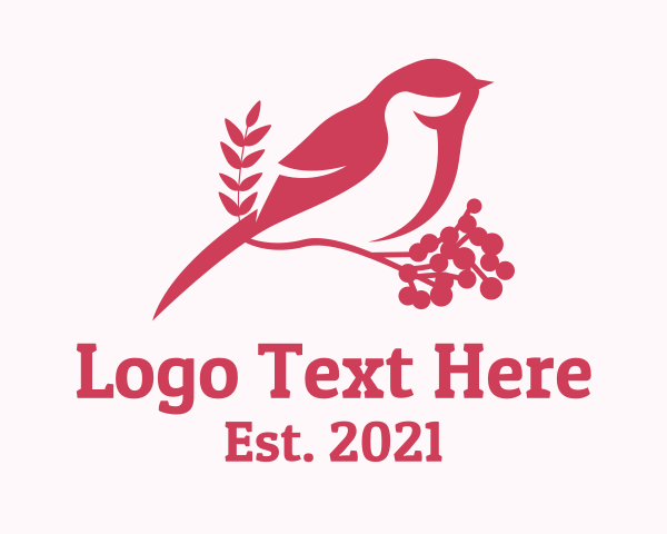 Tit Bird logo example 1