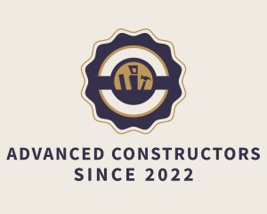 Construction Renovation Tools  logo design