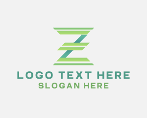 Modern Geometric Company Letter Z logo