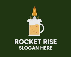 Beer Rocket Launch  logo