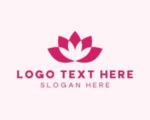 Lotus Yoga Flower logo