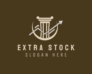 Pillar Stock Exchange  logo design