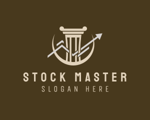 Pillar Stock Exchange  logo design