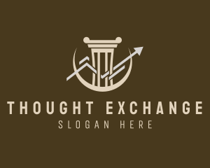 Pillar Stock Exchange  logo design