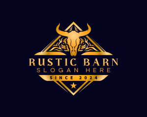 Bull Horn Ranch logo design