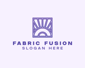 Sunset Textile Company logo design